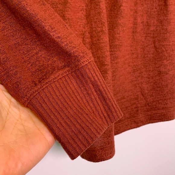 2 Abercrombie Fitch Comfy Top Shirt Soft Cozy Loungewear Jersey Knit Loose Fit - Picture 6 of 10